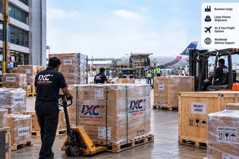 Freight containers and commercial cargo